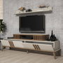 Hanah Home Eylül Mueble de TV Crema